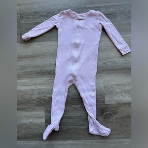 PRIMARY 12-18mo. Organic Zip Footie Pajamas